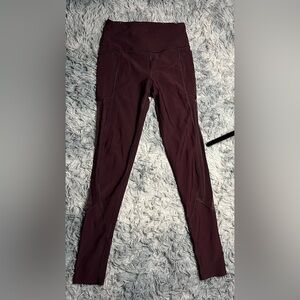 Victoria secret Burgundy High-Waisted sport Leggings